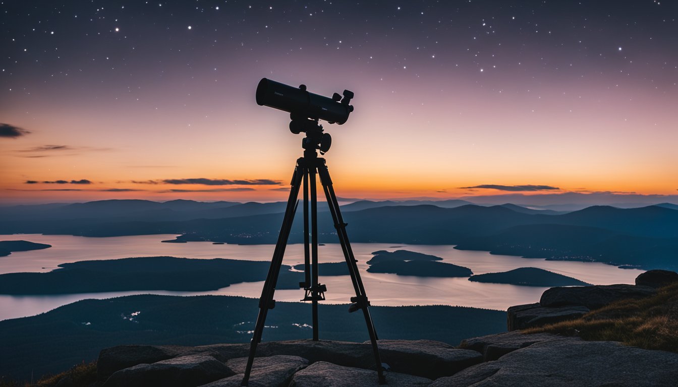 Telescope representing strategic vision